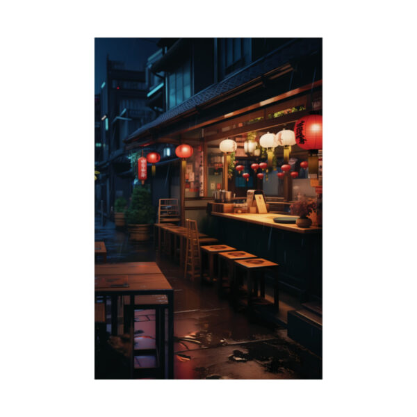 Japanese Izakaya - Matte Vertical Poster - Image 18