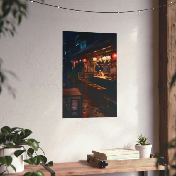 Japanese Izakaya - Matte Vertical Poster - Image 22