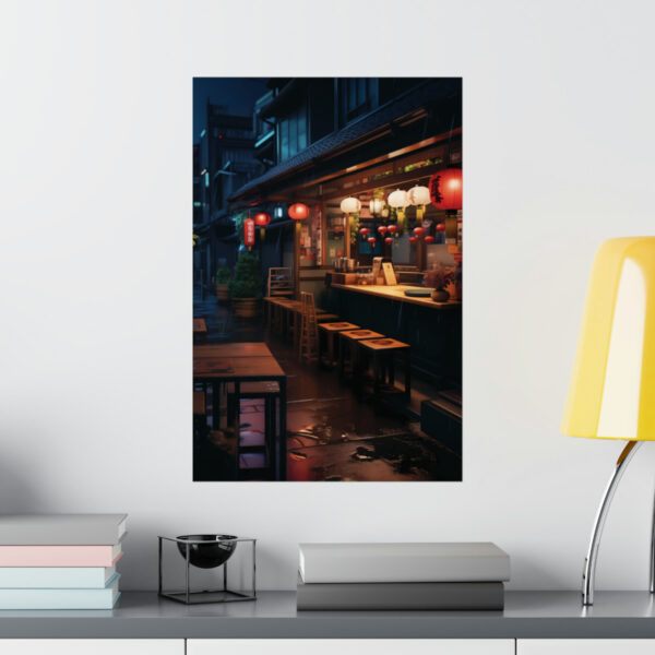 Japanese Izakaya - Matte Vertical Poster - Image 24