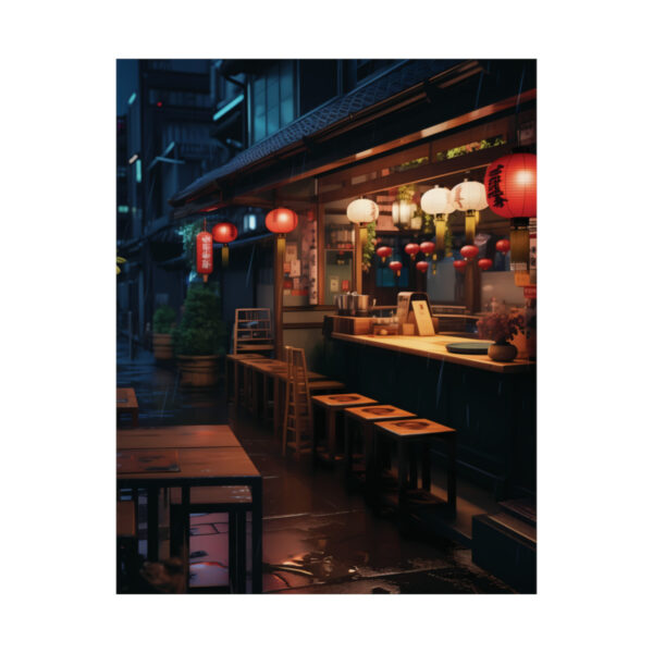 Japanese Izakaya - Matte Vertical Poster - Image 3