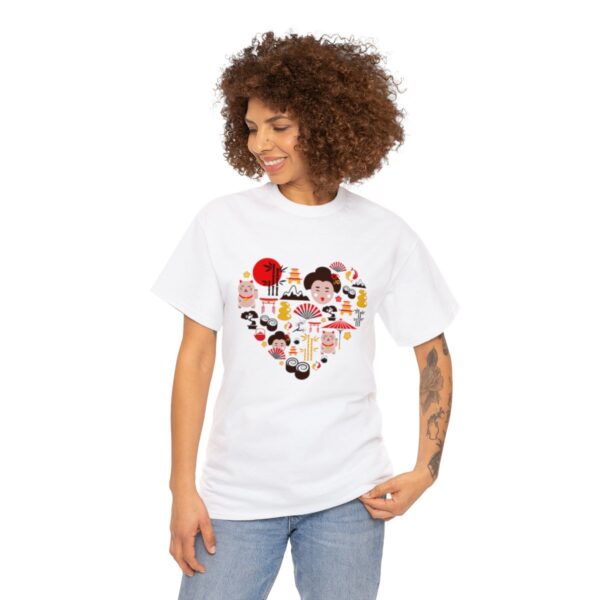 Japan Icons - Unisex Heavy Cotton Tee - Image 3
