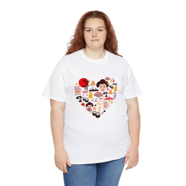 Japan Icons - Unisex Heavy Cotton Tee - Image 7