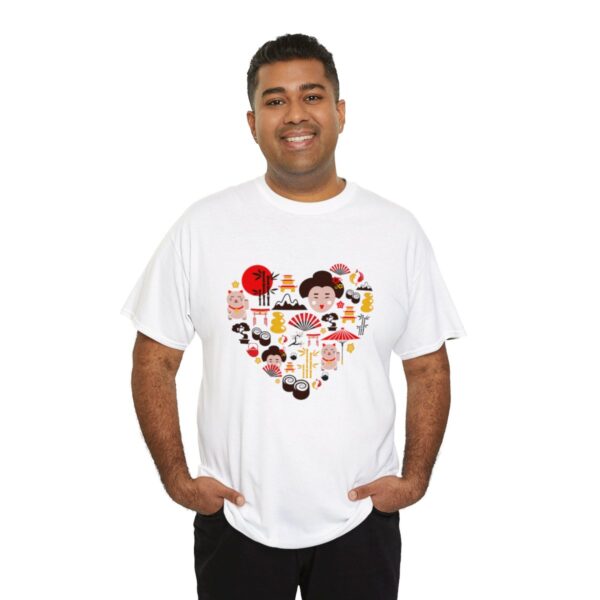 Japan Icons - Unisex Heavy Cotton Tee - Image 8