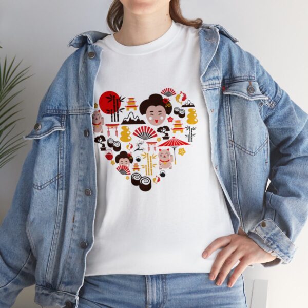 Japan Icons - Unisex Heavy Cotton Tee - Image 9