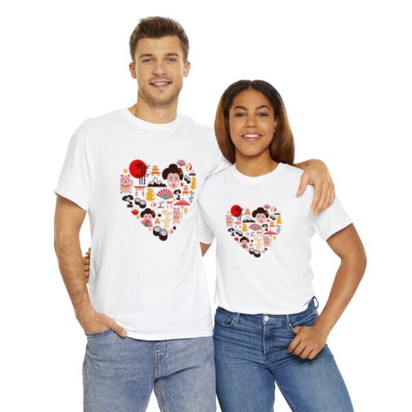 Japan Icons - Unisex Heavy Cotton Tee - Image 10