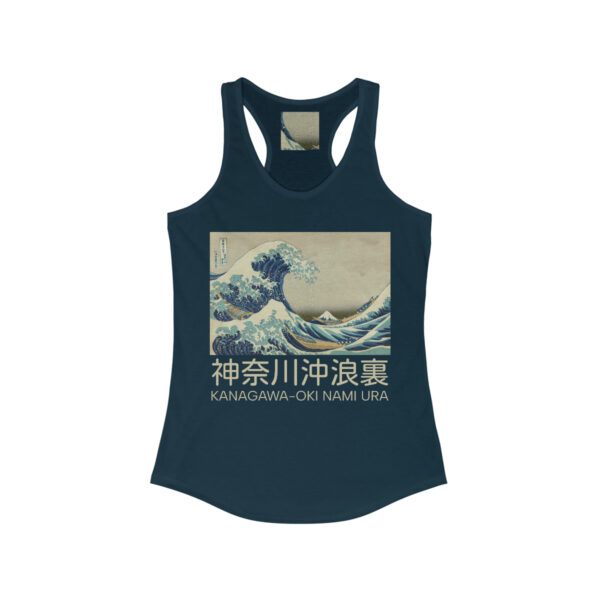 The Great Wave off Kanagawa - Women's Ideal Racerback Tank - Image 13