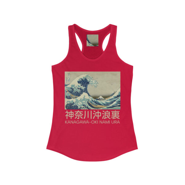 The Great Wave off Kanagawa - Women's Ideal Racerback Tank - Image 19