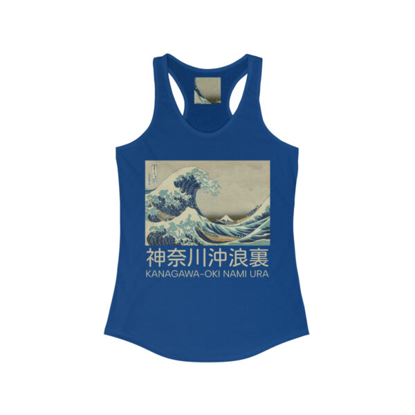 The Great Wave off Kanagawa - Women's Ideal Racerback Tank - Image 11