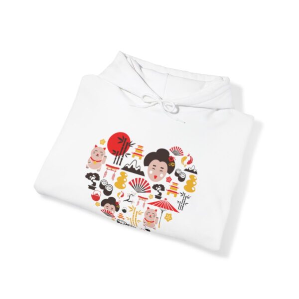 Japan Icons - Unisex Heavy Blend™ Hooded Sweatshirt - Image 4