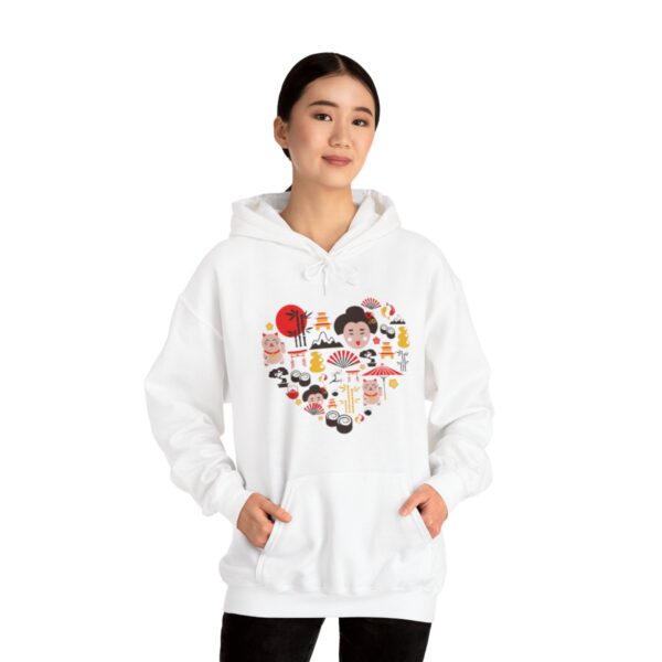 Japan Icons - Unisex Heavy Blend™ Hooded Sweatshirt - Image 6