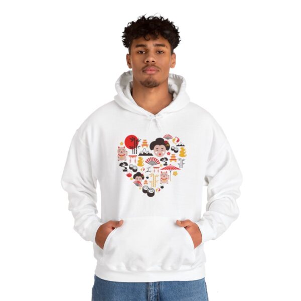 Japan Icons - Unisex Heavy Blend™ Hooded Sweatshirt - Image 7