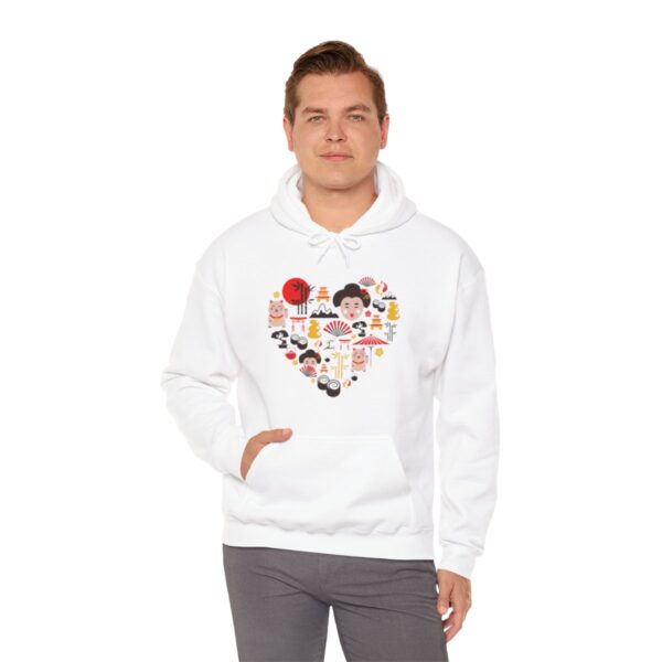 Japan Icons - Unisex Heavy Blend™ Hooded Sweatshirt - Image 9