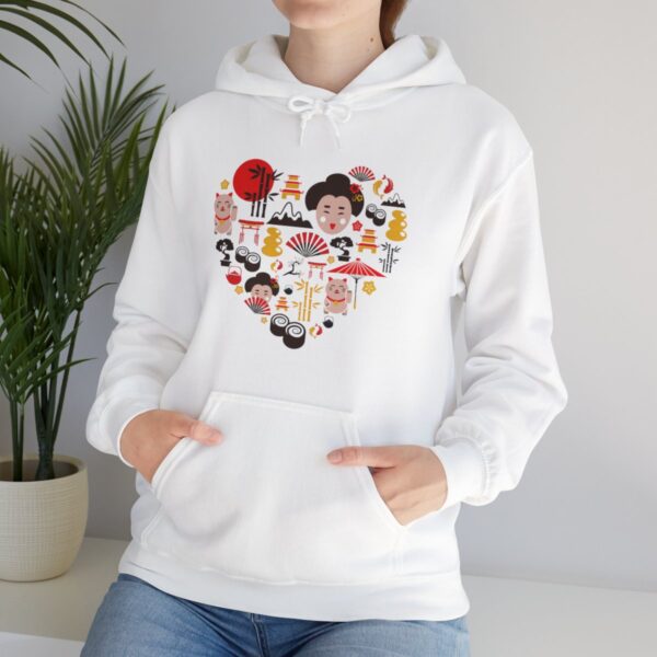 Japan Icons - Unisex Heavy Blend™ Hooded Sweatshirt - Image 13