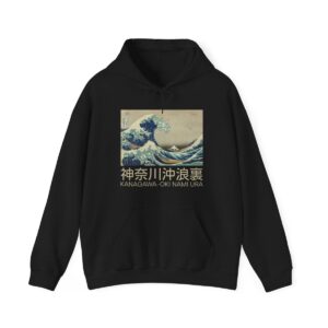 The Great Wave off Kanagawa - Unisex Heavy Blend™ Hooded Sweatshirt