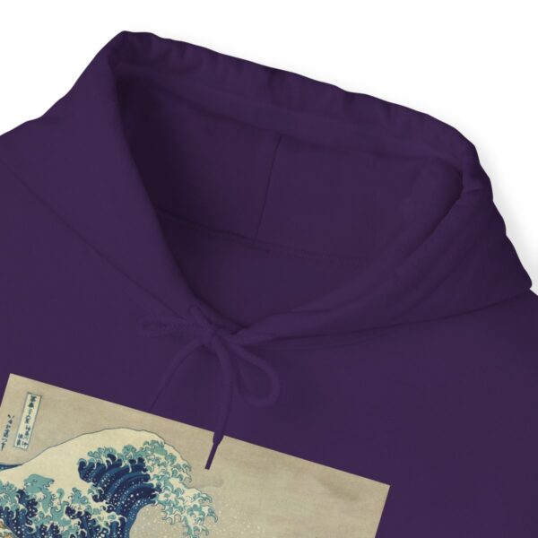 The Great Wave off Kanagawa - Unisex Heavy Blend™ Hooded Sweatshirt - Image 109