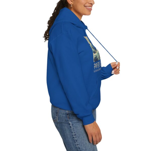 The Great Wave off Kanagawa - Unisex Heavy Blend™ Hooded Sweatshirt - Image 89