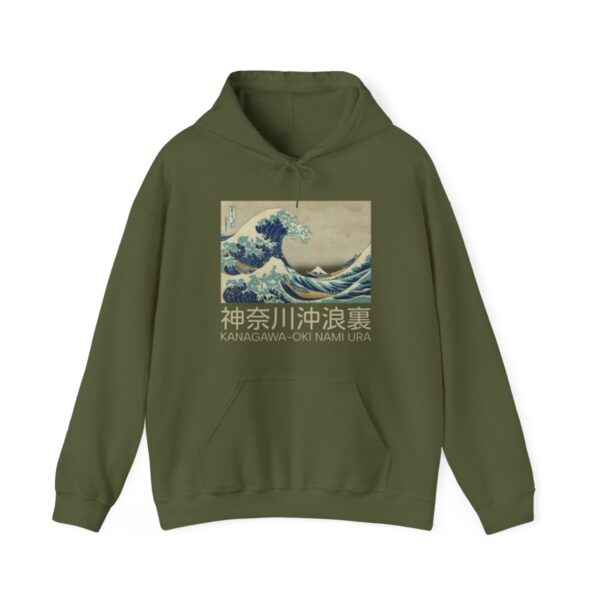 The Great Wave off Kanagawa - Unisex Heavy Blend™ Hooded Sweatshirt - Image 40