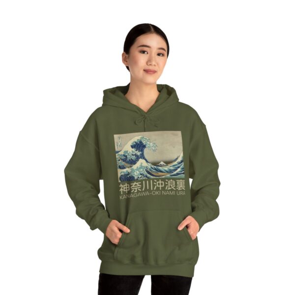 The Great Wave off Kanagawa - Unisex Heavy Blend™ Hooded Sweatshirt - Image 45