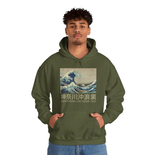 The Great Wave off Kanagawa - Unisex Heavy Blend™ Hooded Sweatshirt - Image 46