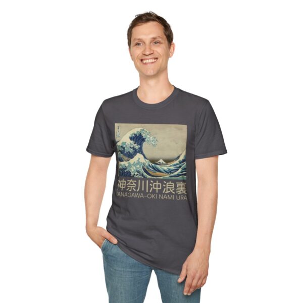 The Great Wave off Kanagawa - Unisex Softstyle T-Shirt - Image 55