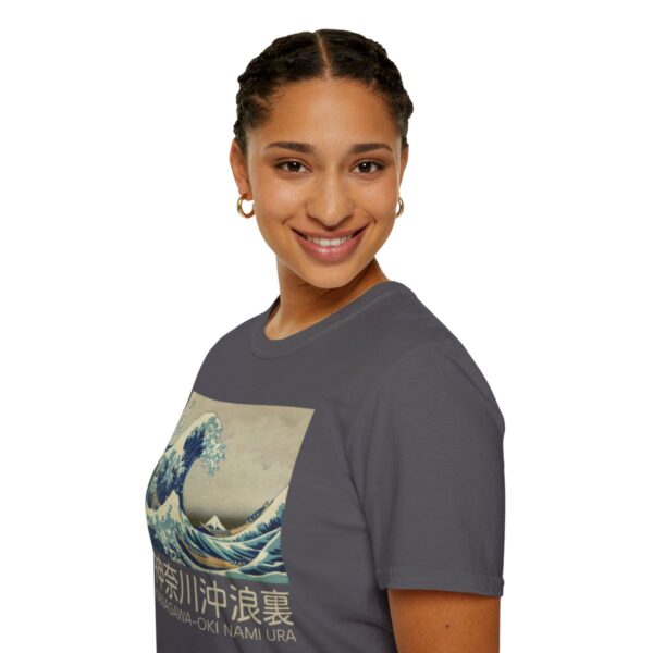 The Great Wave off Kanagawa - Unisex Softstyle T-Shirt - Image 57