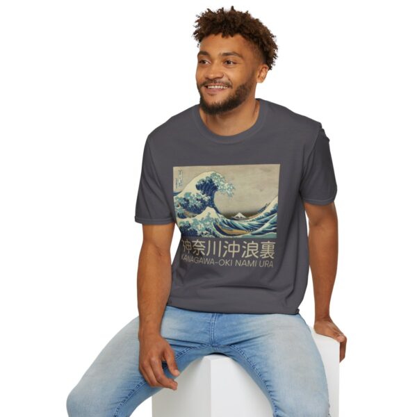 The Great Wave off Kanagawa - Unisex Softstyle T-Shirt - Image 60