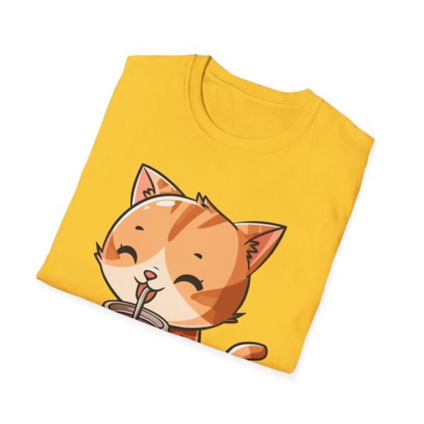 Bubble Tea Kitty - Unisex Softstyle T-Shirt - Image 29