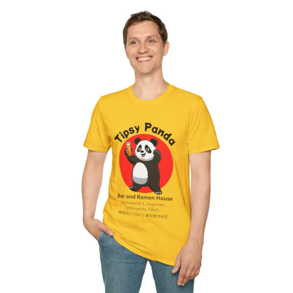 Tipsy Panda Bar and Ramen House - Unisex Softstyle T-Shirt - Image 31