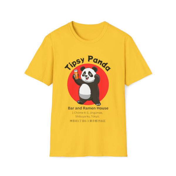 Tipsy Panda Bar and Ramen House - Unisex Softstyle T-Shirt - Image 25