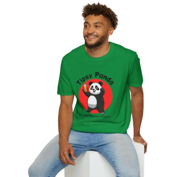 Tipsy Panda Bar and Ramen House - Unisex Softstyle T-Shirt - Image 48