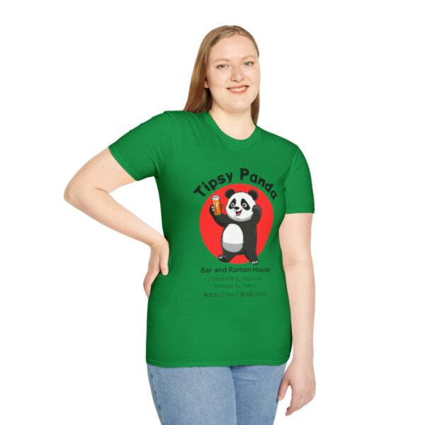 Tipsy Panda Bar and Ramen House - Unisex Softstyle T-Shirt - Image 41