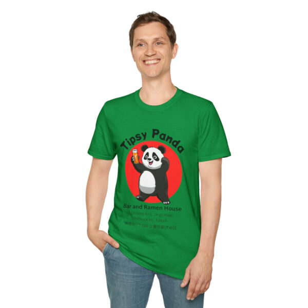 Tipsy Panda Bar and Ramen House - Unisex Softstyle T-Shirt - Image 43