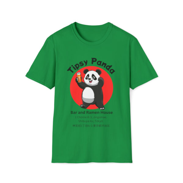 Tipsy Panda Bar and Ramen House - Unisex Softstyle T-Shirt - Image 37