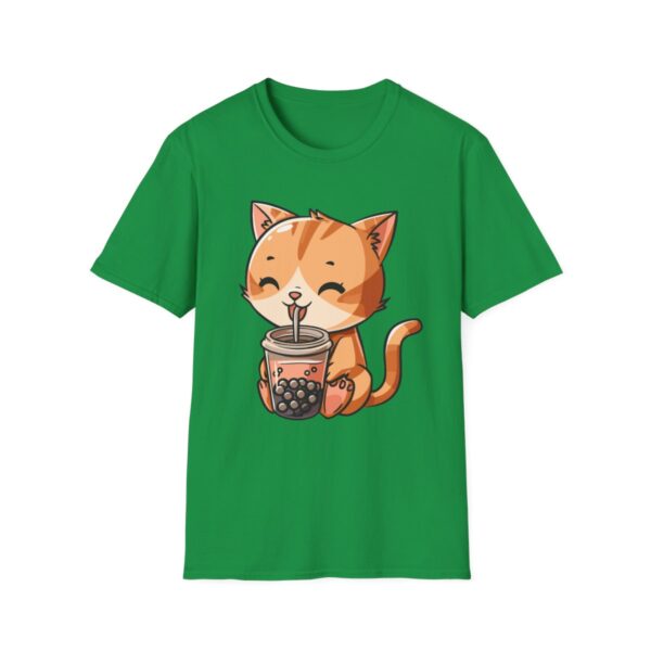 Bubble Tea Kitty - Unisex Softstyle T-Shirt - Image 50