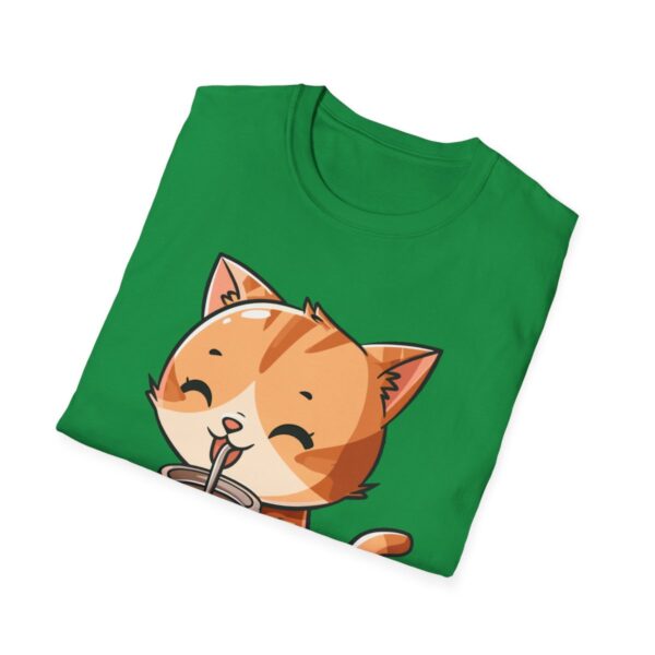 Bubble Tea Kitty - Unisex Softstyle T-Shirt - Image 53