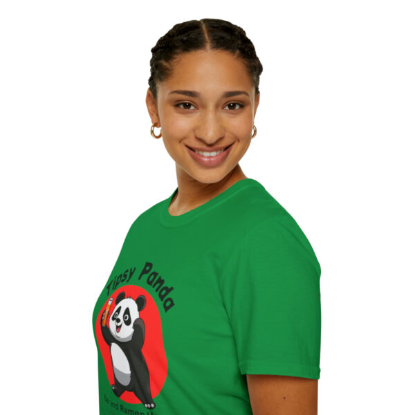 Tipsy Panda Bar and Ramen House - Unisex Softstyle T-Shirt - Image 45