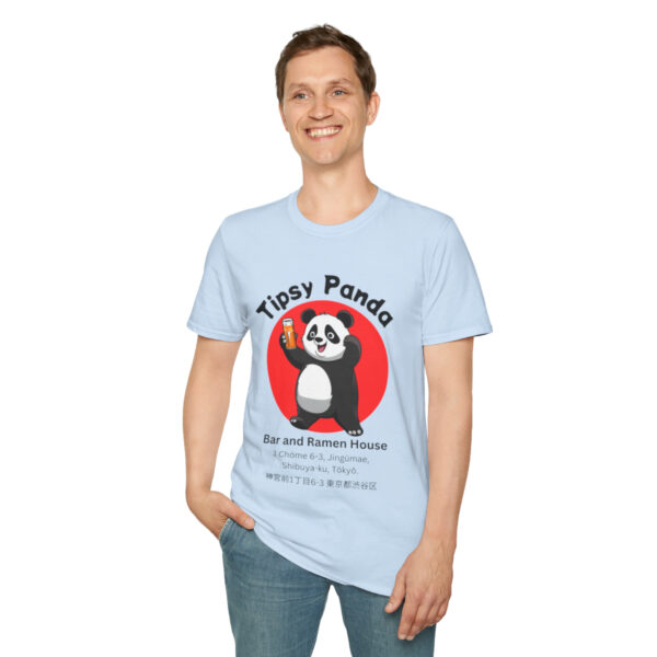 Tipsy Panda Bar and Ramen House - Unisex Softstyle T-Shirt - Image 55