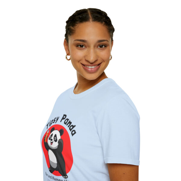Tipsy Panda Bar and Ramen House - Unisex Softstyle T-Shirt - Image 57