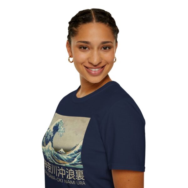 The Great Wave off Kanagawa - Unisex Softstyle T-Shirt - Image 81