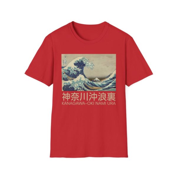 The Great Wave off Kanagawa - Unisex Softstyle T-Shirt - Image 97