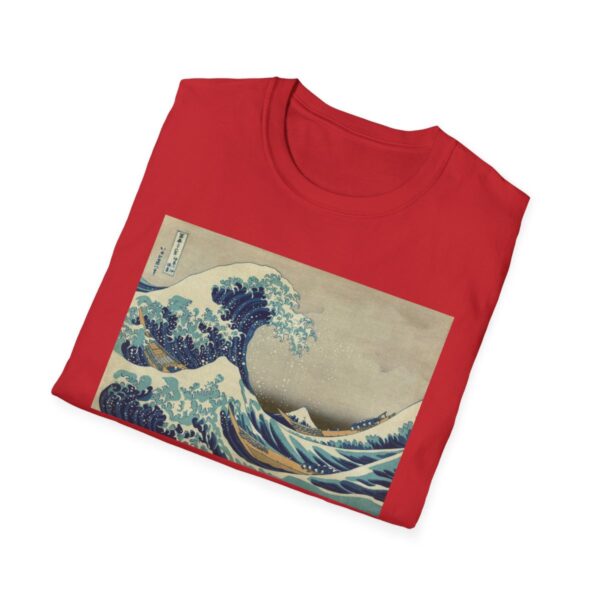 The Great Wave off Kanagawa - Unisex Softstyle T-Shirt - Image 100