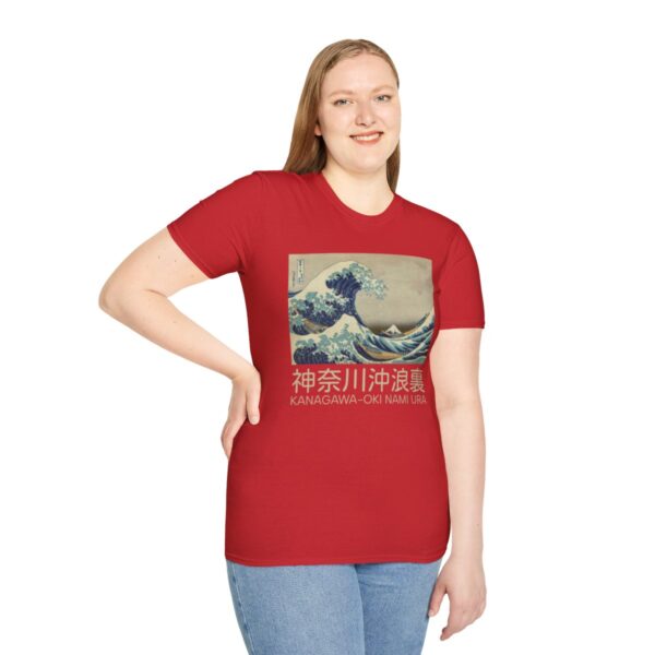 The Great Wave off Kanagawa - Unisex Softstyle T-Shirt - Image 101