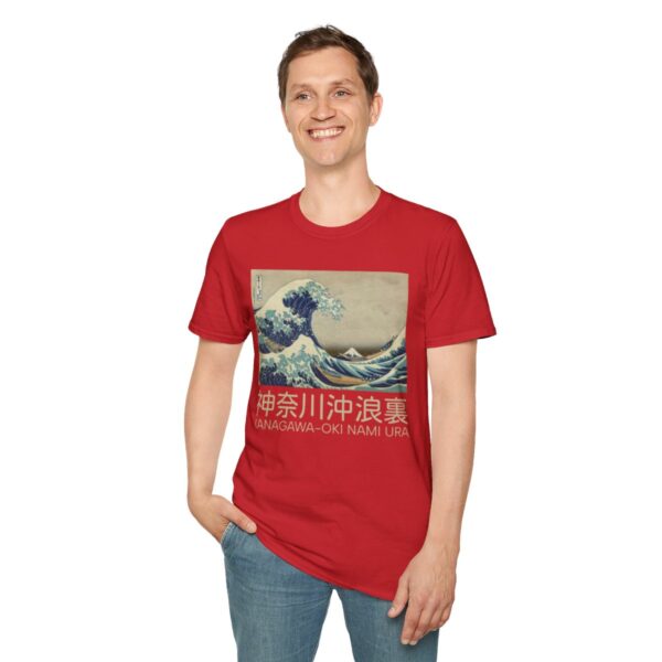 The Great Wave off Kanagawa - Unisex Softstyle T-Shirt - Image 103