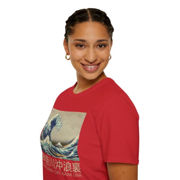 The Great Wave off Kanagawa - Unisex Softstyle T-Shirt - Image 105