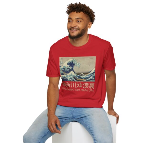 The Great Wave off Kanagawa - Unisex Softstyle T-Shirt - Image 108