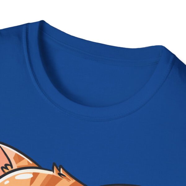 Bubble Tea Kitty - Unisex Softstyle T-Shirt - Image 100