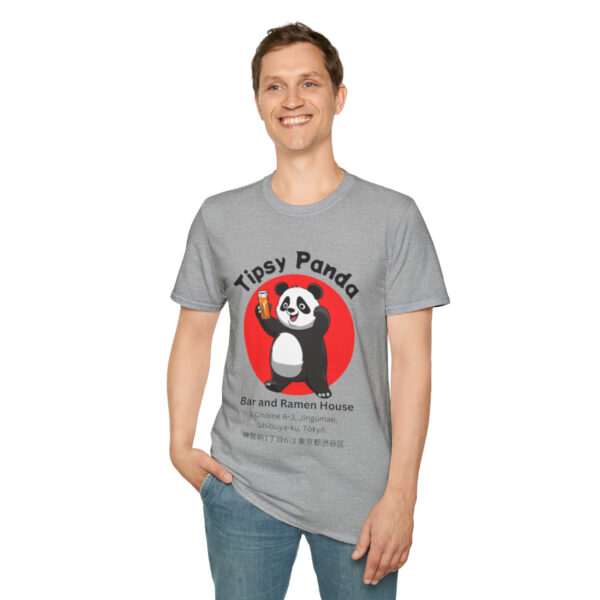 Tipsy Panda Bar and Ramen House - Unisex Softstyle T-Shirt - Image 19