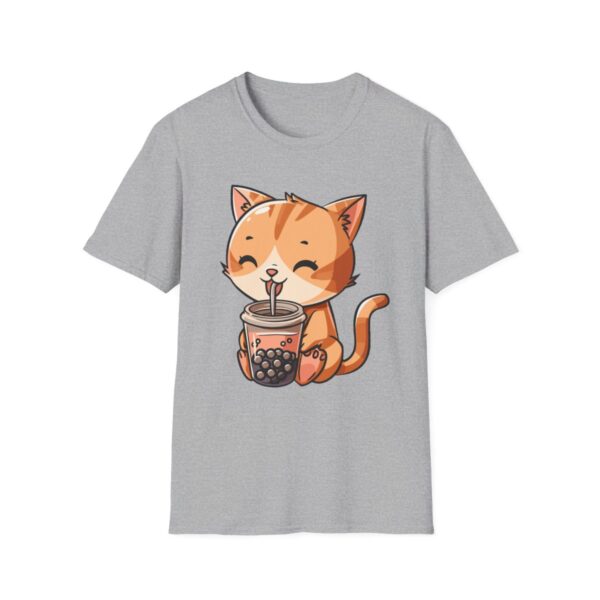 Bubble Tea Kitty - Unisex Softstyle T-Shirt - Image 14
