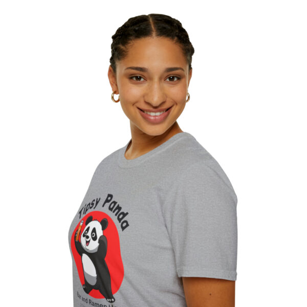 Tipsy Panda Bar and Ramen House - Unisex Softstyle T-Shirt - Image 21