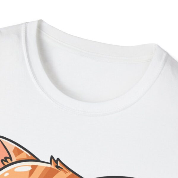 Bubble Tea Kitty - Unisex Softstyle T-Shirt - Image 4